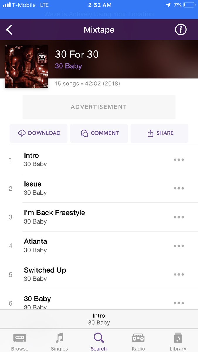 30__BABY's tweet photo. Out now go get dat🔥🔥🔥 https://t.co/aApDZHtHu2