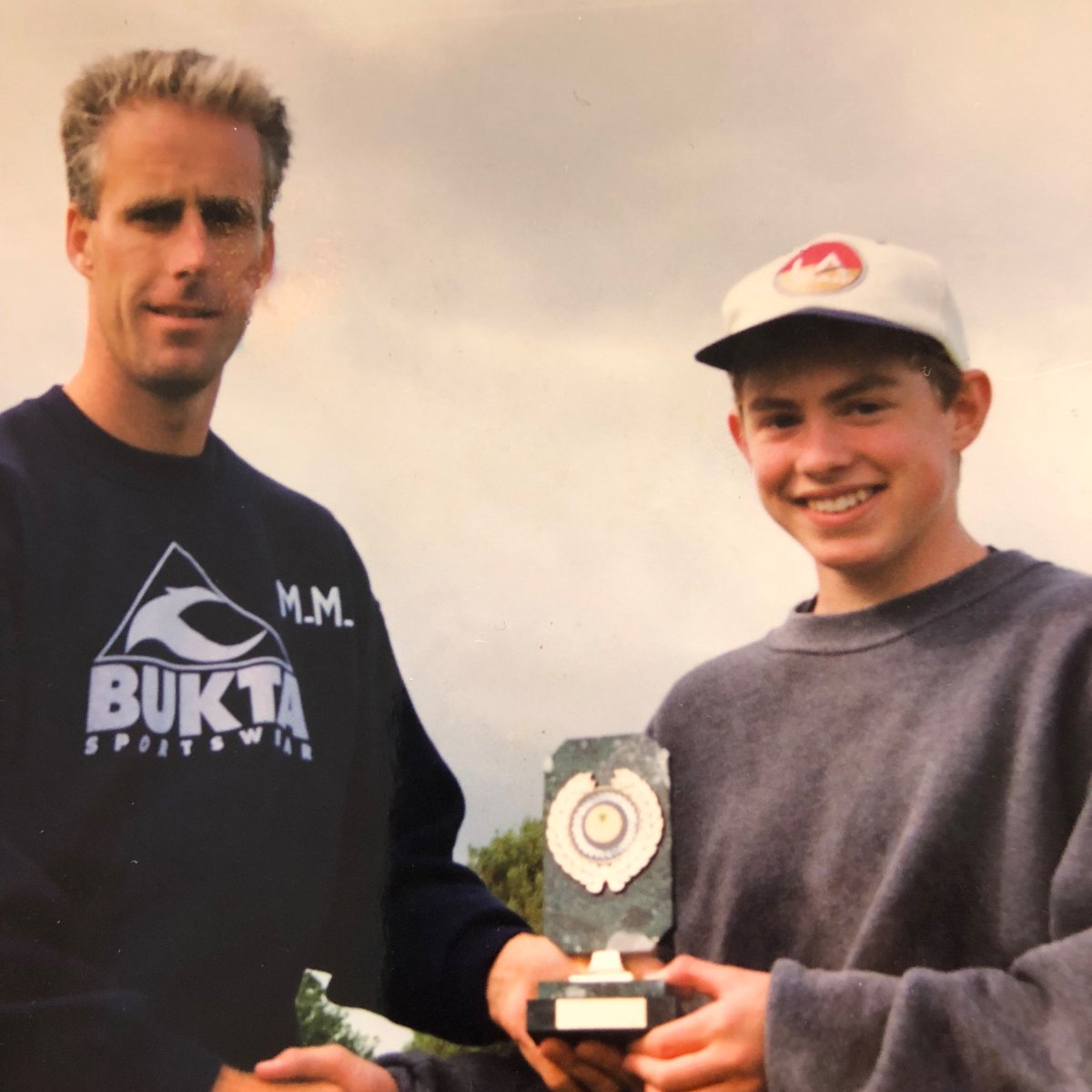 richieconroy's tweet image. 14 year old Richie is happy #MickMcCarthy