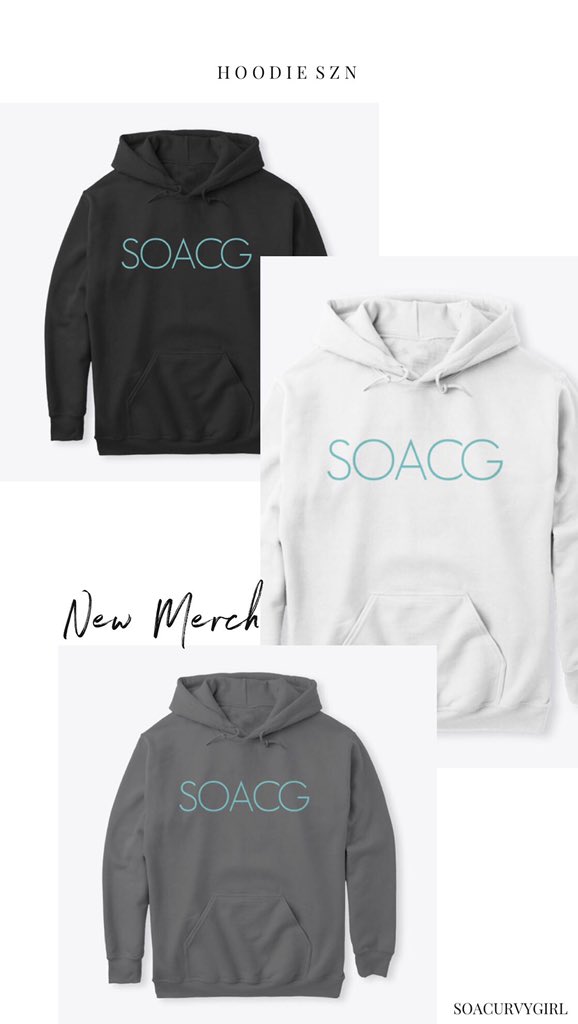 SOACurvyGirl's tweet photo. word is we have new hoodies ☺️💕
Available in black, white, and gray!
https://t.co/2XJN2p2ewv
#SOACurvyGirl #SOACG #HoodieSZN https://t.co/vtTxFVB2P2