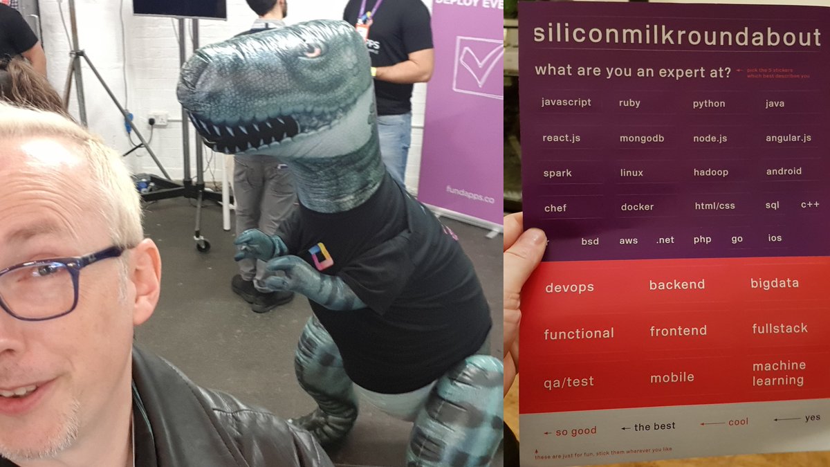 amazingsquirrel's tweet photo. Thanks @milkroundabout for the entertaining event #SMRnov18 - good to see #startups and established companies showing presence and #agile spirit 😃- and not to forget highly motivated @talentmontreal 😃✨
#startup #innovation #entrepreneur #recruitment #entrepreneurship https://t.co/WD8yGfOcNY