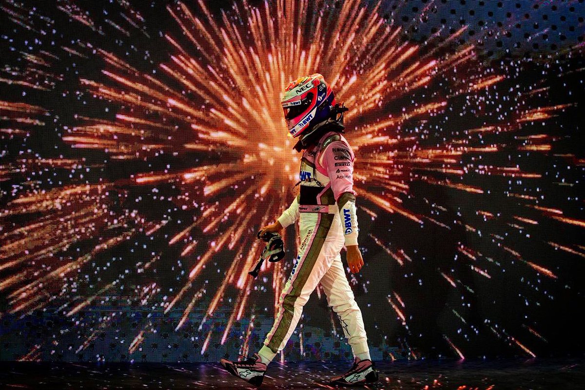 Agradezco a Dios 🙌, a mi familia, a cada uno de los miembros del equipo, a mis patrocinadores y sobre todo a todos ustedes por su apoyo incondicional. Se viene lo mejor!!! #P8 #ForceCheco #Checo11 (2/2)