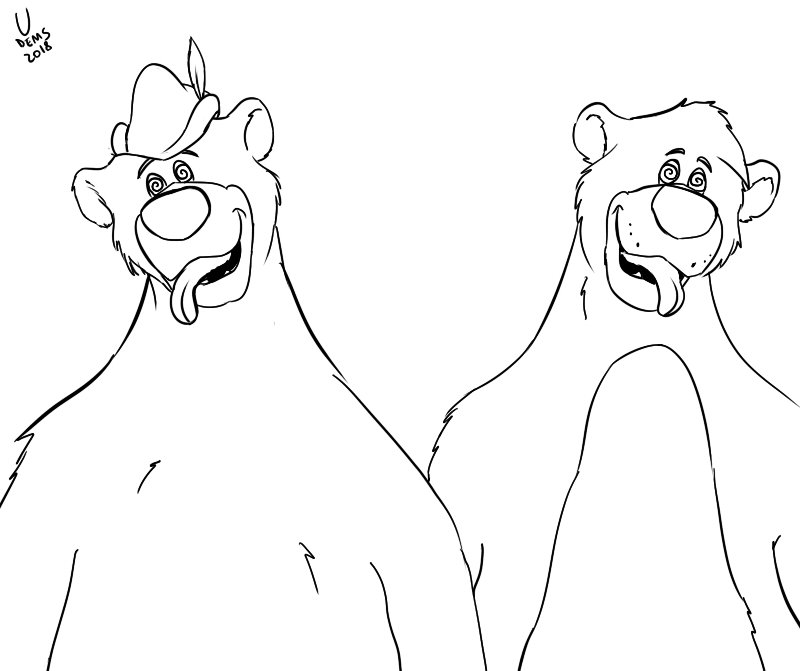 Udems_Art's tweet photo. It has to be done @ChekeBello :v #Baloo #Little_John #BearsBeingHypnotizedLikeTheyShouldBe #Hypnotized #myart #Zonked #Hypnosis #Disney #r34 #The_Jungle_Book #Robin_Hood https://t.co/GnWhZSk0FX