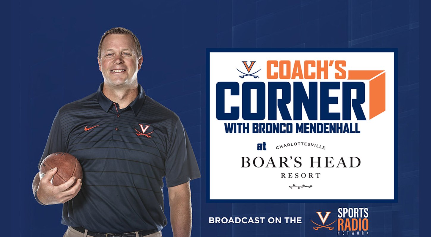 Virginia Football on Twitter "Coach's Corner with UVACoachBronco
