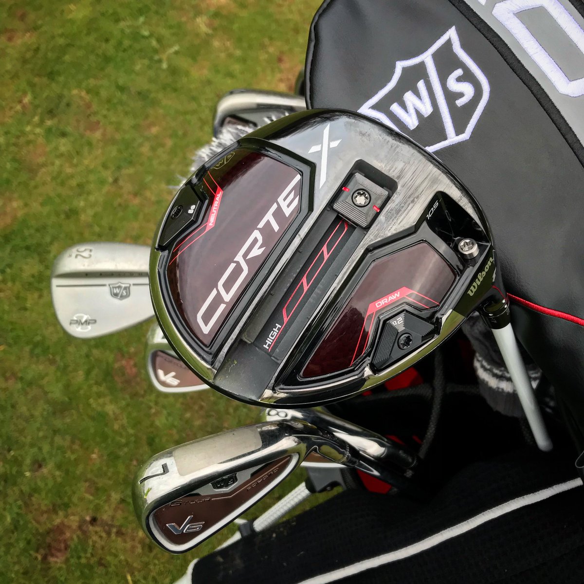 WilsonGolfEU's tweet photo. Who got out & put their Cortex into play this weekend? 🔴⚫️ @WilsonGolf @WilsonGolfUK #Wilson #Cortex #DriverVsDriver2 https://t.co/KU9UMuyyyU
