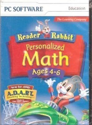 PchelaG's tweet photo. New on ebay: Reader Rabbit Personalized Math Ages 4-6  continually adjusts skill levels  NEW 
 https://t.co/BmYQ88ZbIA https://t.co/QP8sdtmxQL