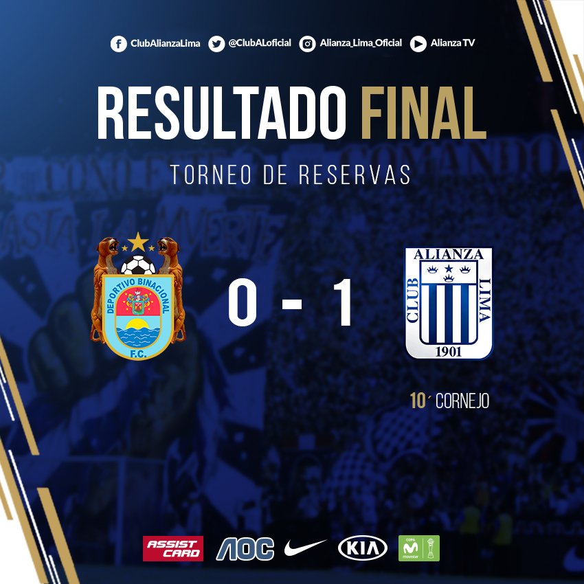 ClubALoficial's tweet photo. 📢 Se finaliza el Torneo de Reservas con victoria blanquiazul. Nos llevamos un segundo puesto ganado con mucho esfuerzo y perseverancia. ¡VAMOS POTRILLOS! #ArribaAlianza
#TorneoDeReservas 🏆 https://t.co/WGBxAAi6Vq