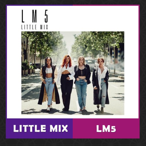 LMWorIdNews's tweet photo. .@LittleMix has been nominated for 'BEST GROUP' and #LM5 has gotten its first nomination as 'BEST ALBUM' at the daf BAMA Music Awards! 

VOTE HERE: https://t.co/Wm3GxqutWU https://t.co/ai63OpY0Wo