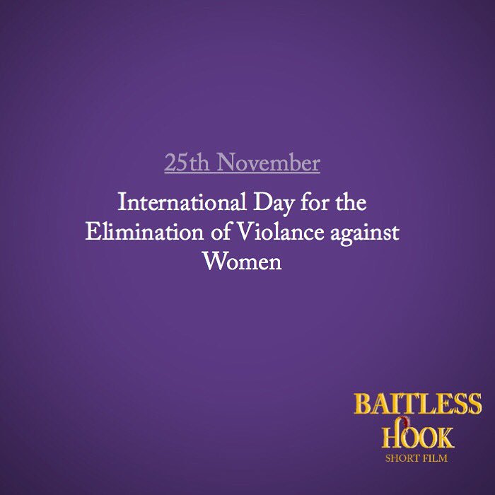 BaitlessHook's tweet photo. 25th of November marks the International Day for the Elimination of Violence against Women. But how close have we come to accomplish this? 
This is something that Baitless Hook highlights and fights for. 
#domesticviolance #filmmaking #relationships #abusiverelationship #women https://t.co/EKQ93yRe51