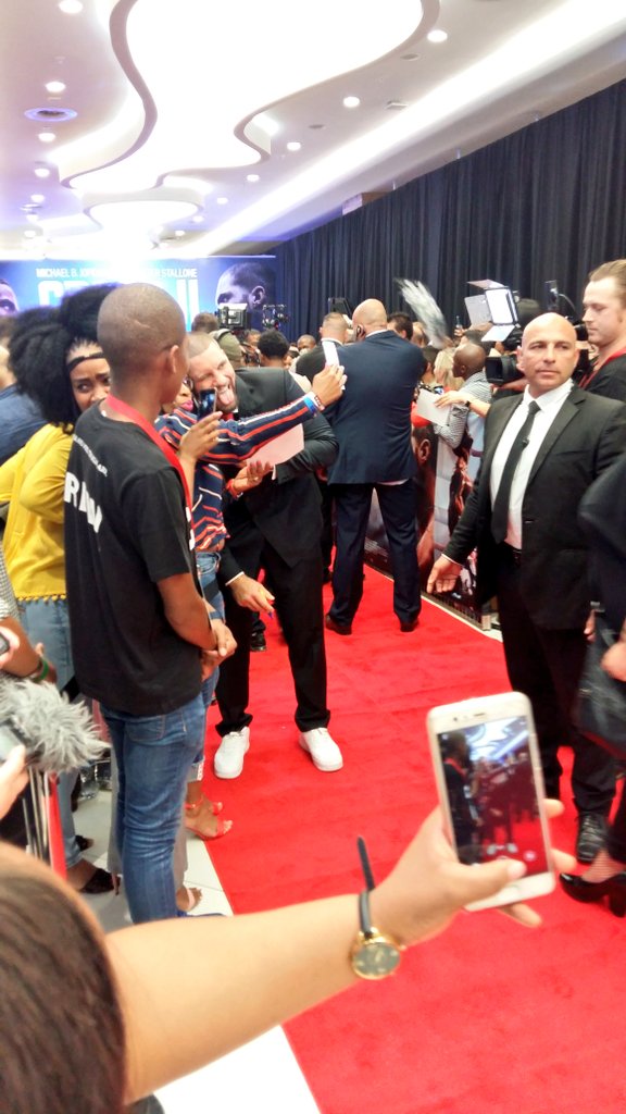 BKool_Media's tweet photo. Moments last night @creedmovie red carpet premiere!
@sterkinekor @SandtonCity #CREED2ZA ππ¬π₯
#BKoolMedia https://t.co/g6gJS07q4O