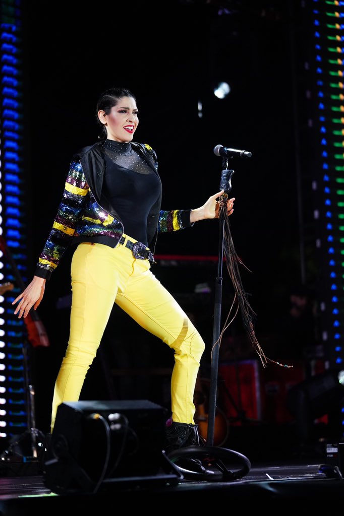 haashoficial's tweet photo. Nos quedamos sin palabras, MÉRIDA!! 💞 La pasamos INCREÍBLE‼️ Gracias por tanto amor para nuestra #Gira100A��osContigo 💃🏻💃🏼 https://t.co/5iMvDA4ZRb