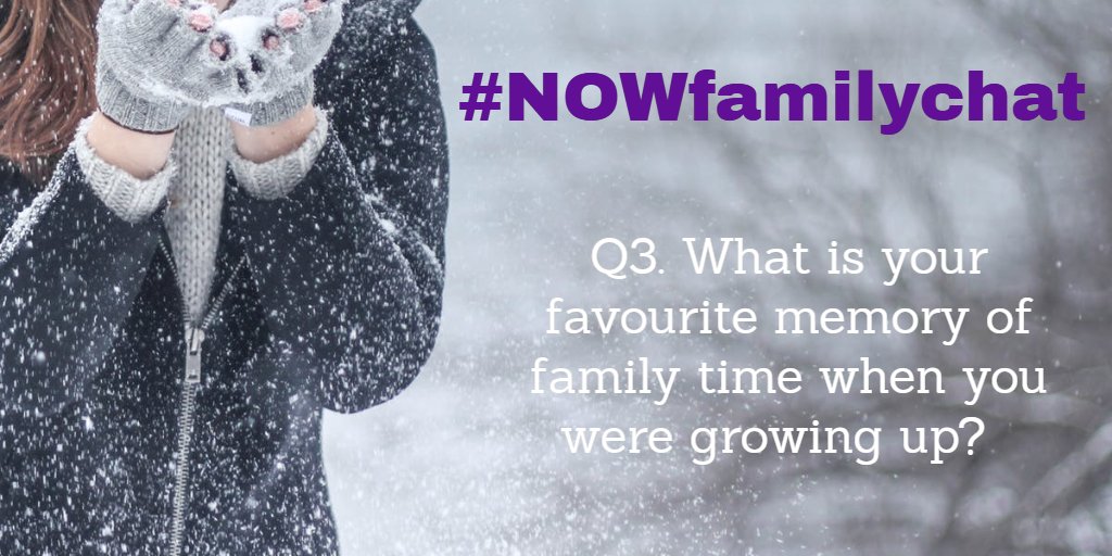 A3. i grew up in the Far East and we used to have BBQ breakfast's on the beach.  This is a wonderful memory as my dad would be cooking and my sister and i would be playing in the surf.  We would then all sit down together. #NOWfamilychat
