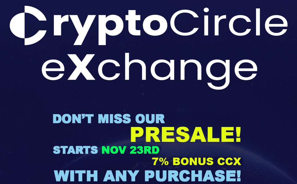 CryptoCircle eXchange tweet media