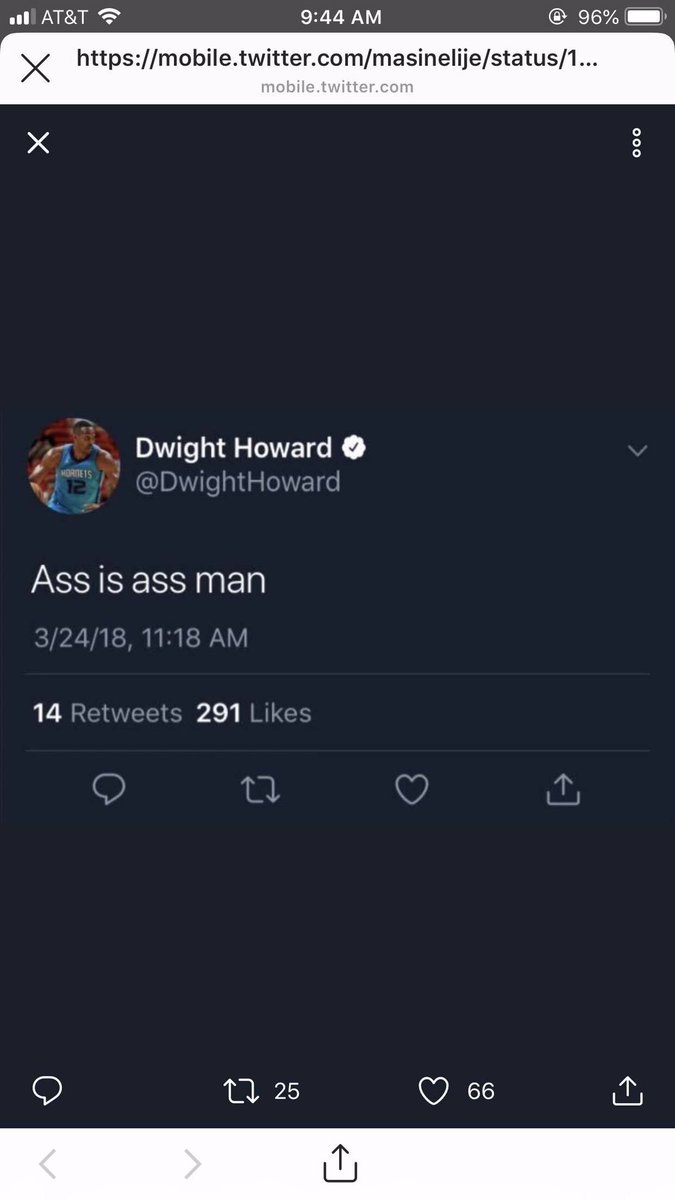Giordani_Chi's tweet photo. He been telling us we just wasn’t listening 🤦🏿‍♂️#DwightHoward https://t.co/TE4Yh81DCT