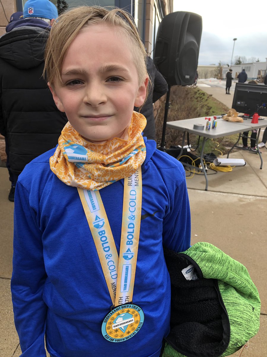 laurabedal's tweet photo. Ran 5KM to raise awareness for youth mental health issues. #BoldAndCold #TeamUnbreakable https://t.co/LCYMMTWdjc