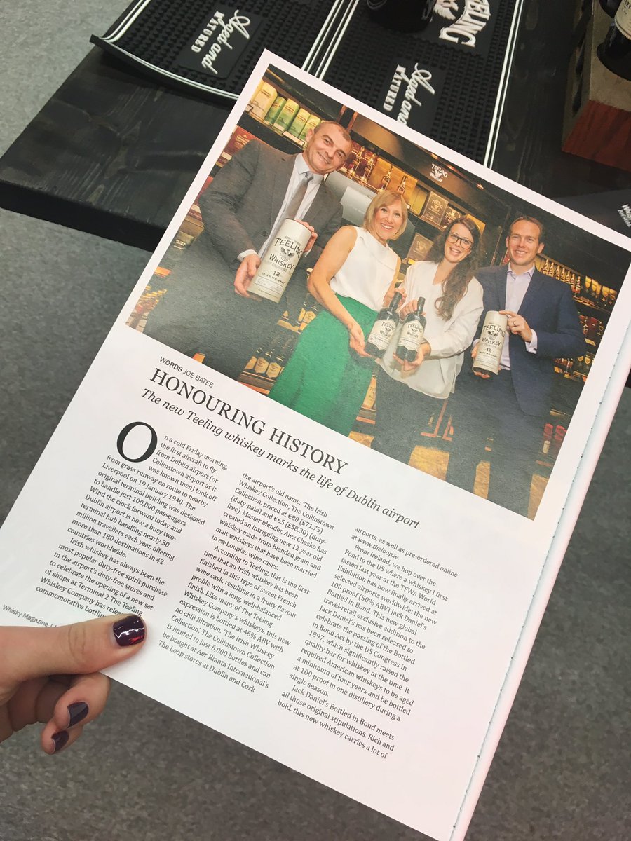 BellBellra's tweet image. Great to see our #CollinstownCollection featuring in this months @Whisky_Magazine 👌🏼 #SpiritofDublin