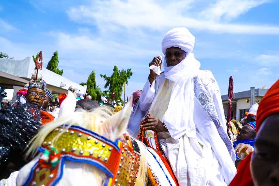 Today is one I will never forget in a hurry; my official turbaning as the 7th Waziri of the Adamawa Emirate Council &amp; my birthday all rolled into one. I'm humbled by the support from far and near. May Allah bless you all for making it a truly special day for me and my family. -AA