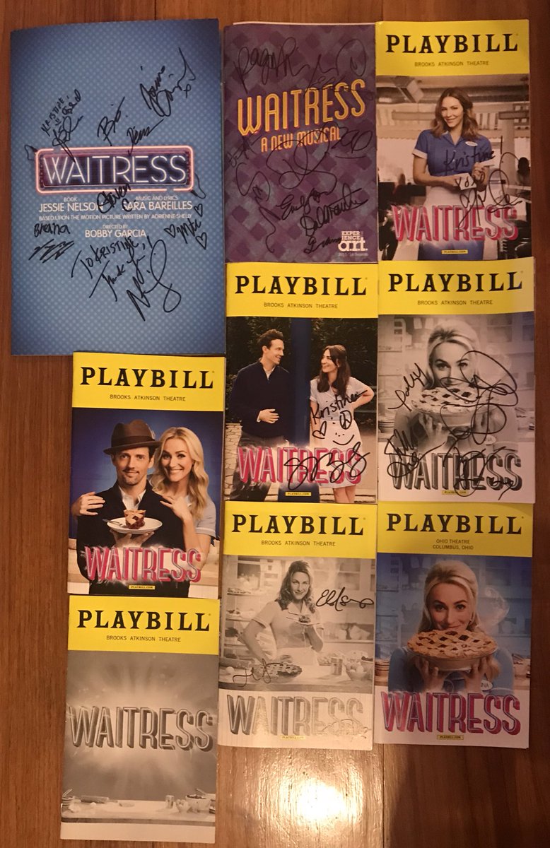 travellingtinz's tweet photo. From #WaitressART to #WaitressBroadway to #WaitressTour to #WaitressMNL: I heard Waitress is a nice musical 😏😉. Also, I may still need a solo @SaraBareilles playbill and that of Nicolette’s (heard nothing but amazing things). 🙏🏻✈️ https://t.co/nky7ssZlqT