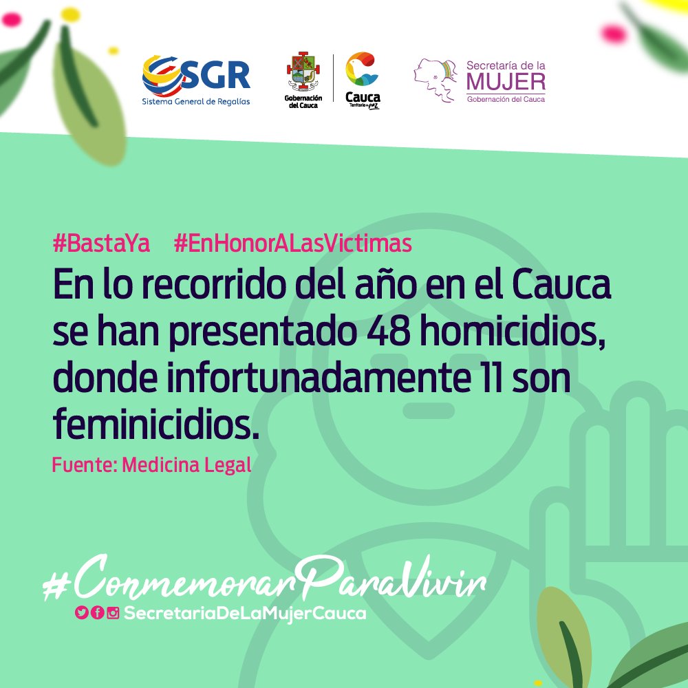 SecMujerCauca's tweet photo. #25DeNoviembre #DiaDeLaNoViolenciaContraLamujer
Una fecha para conmemorar la lucha de las Mujeres 🙋♀️🙋🏽♀️🙋🏿♀️🙋🏻♀️ en la búsqueda de una vida libre de violencias y en el fortalecimiento de estrategias que permitan contrarrestar este flagelo.
El llamado es a #Identicar y #Denunciar https://t.co/Aj4PXqIxEy