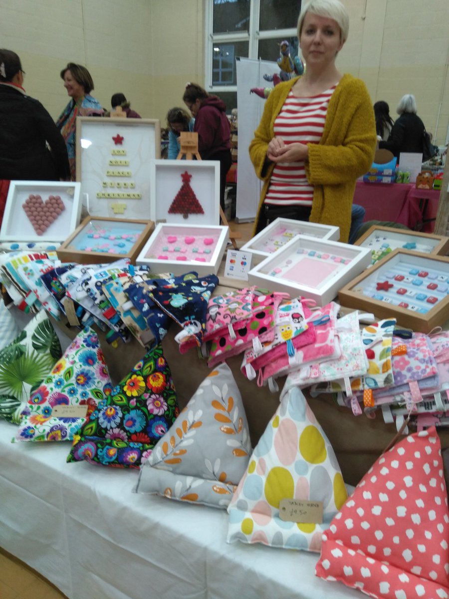 EvaFryc's tweet photo. Supporting @MidWarksCP at #WarwickGates Community Centre today to raise funds for our work. #buylocal #ChristmasFair #warwick #leamington https://t.co/W1bt1RJEgW