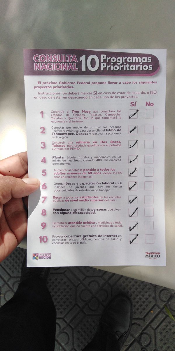MorenaExt's tweet photo. Y ustedes ya fueron a #Votar?

Vamos todos juntos con @lopezobrador_ a construir la #LaCuartaTransformaciónDeMéxico en la #ConsultaNacional https://t.co/uNV7JzVzq4