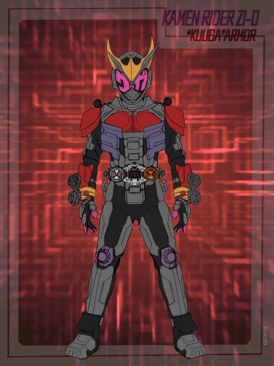 ベガもん 仮面ライダージオウ クウガアーマー描いてみました ゴテゴテアーマーもいいけどこういうシンプルなのもカッコ良くていいですね