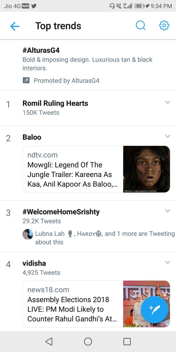 RealKartikk's tweet photo. Finally we successfully trended abt 150k tweets (Crying nd Kiss Emoji)

Congratulations each nd every Romil Fans..

Tnkuuuuu so much who helped us in trend nd making it bigger  #KVBArmy #DeepakFans #SrishtyFans #SomiKhanFans #SurbhiRanaFans

Romil Ruling Hearts https://t.co/lVfvm78SEF