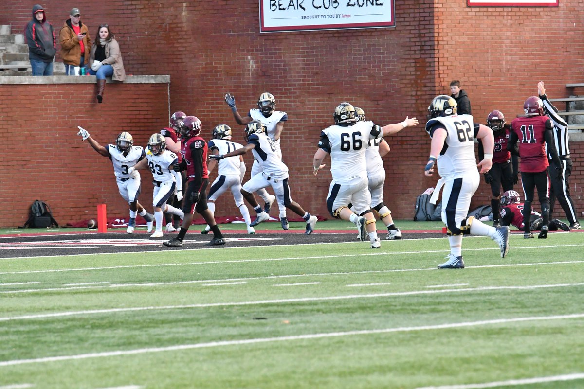 HughPatton's tweet image. As tough a loss as I've seen in all my time at Wingate, but never prouder to be a Bulldog after seeing the incredible fight from @WingateFootball and the amazing support once again from #WingateNation 

#OneDog