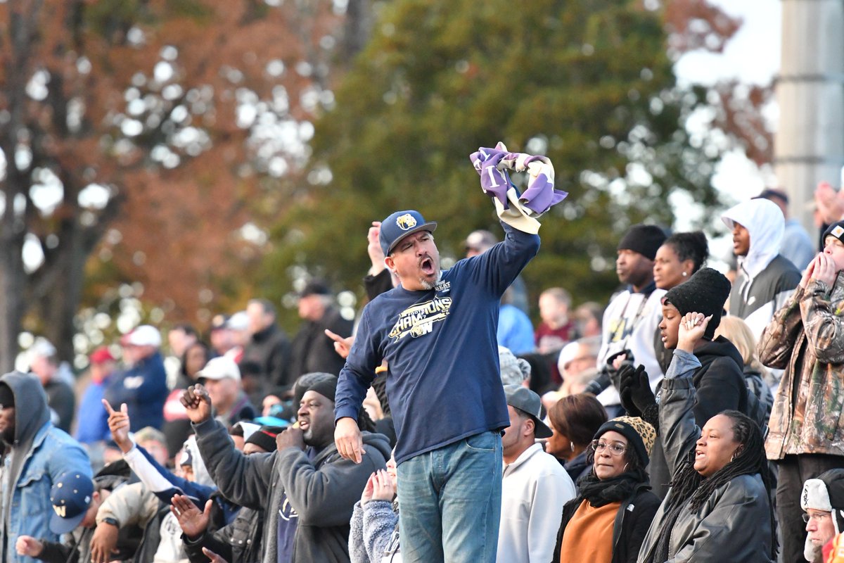 HughPatton's tweet image. As tough a loss as I've seen in all my time at Wingate, but never prouder to be a Bulldog after seeing the incredible fight from @WingateFootball and the amazing support once again from #WingateNation 

#OneDog