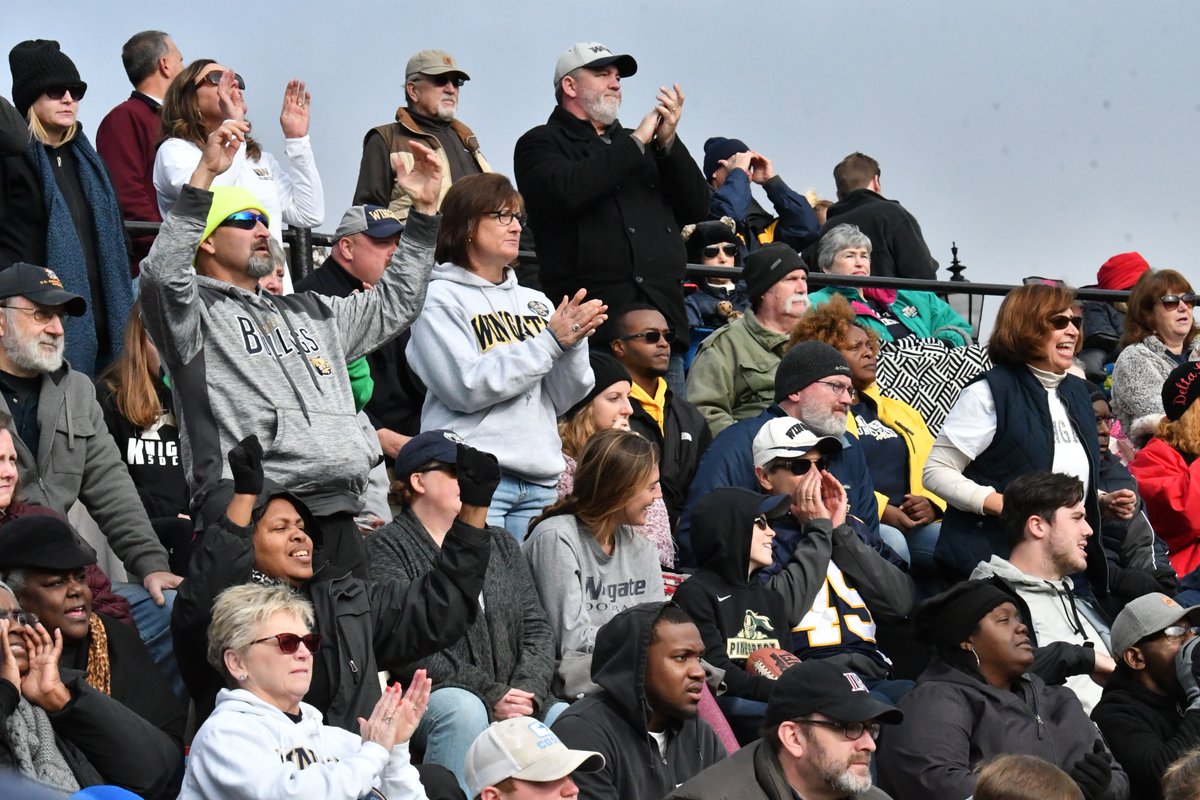 HughPatton's tweet image. As tough a loss as I've seen in all my time at Wingate, but never prouder to be a Bulldog after seeing the incredible fight from @WingateFootball and the amazing support once again from #WingateNation 

#OneDog