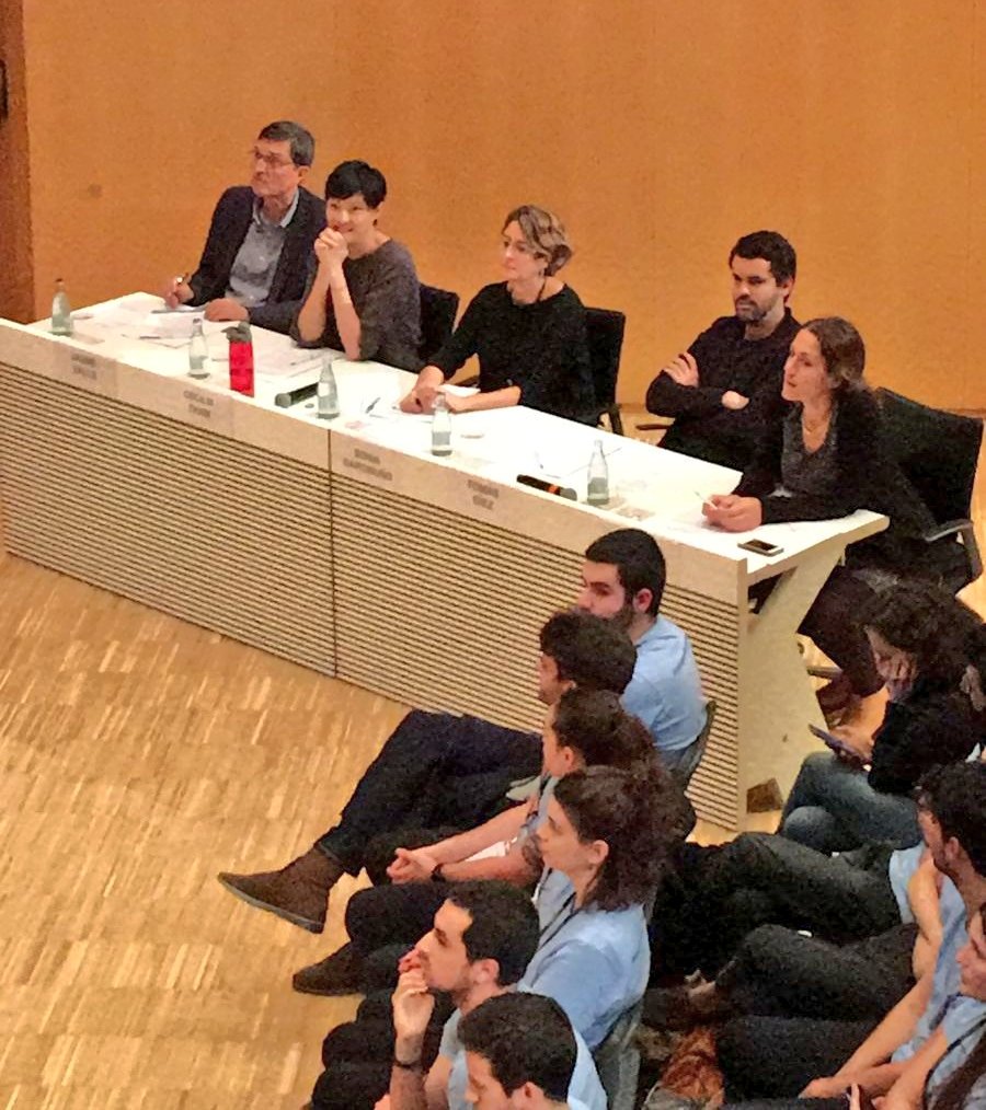 ineditinnova's tweet photo. Ha arribat l'hora de la veritat! Els 8 equips defensaran davant del jurat la feina feta durant tot el cap de setmana #cosmoacción18 
Molta sort a tothom!! https://t.co/HZABMlcPDO