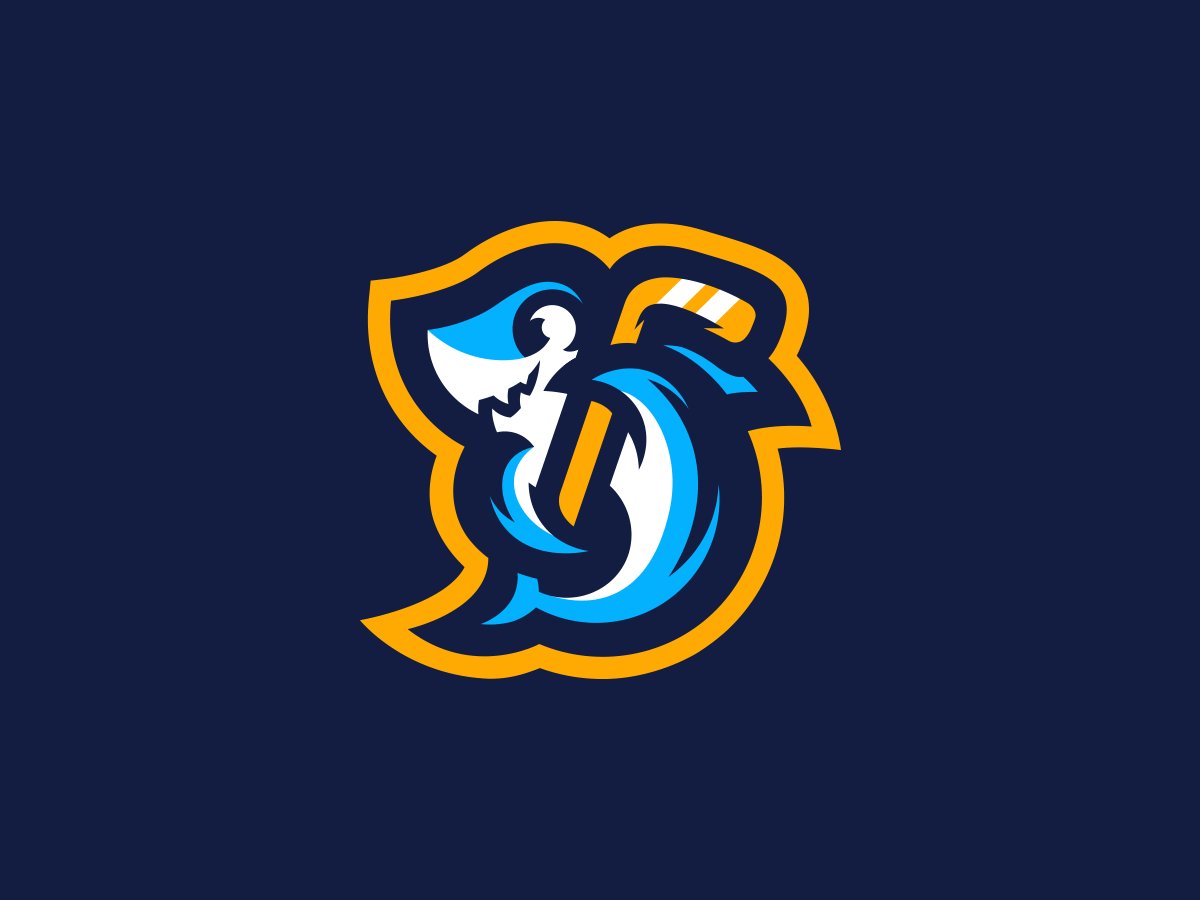 Logo for junior hockey club based in the Czech Republic.