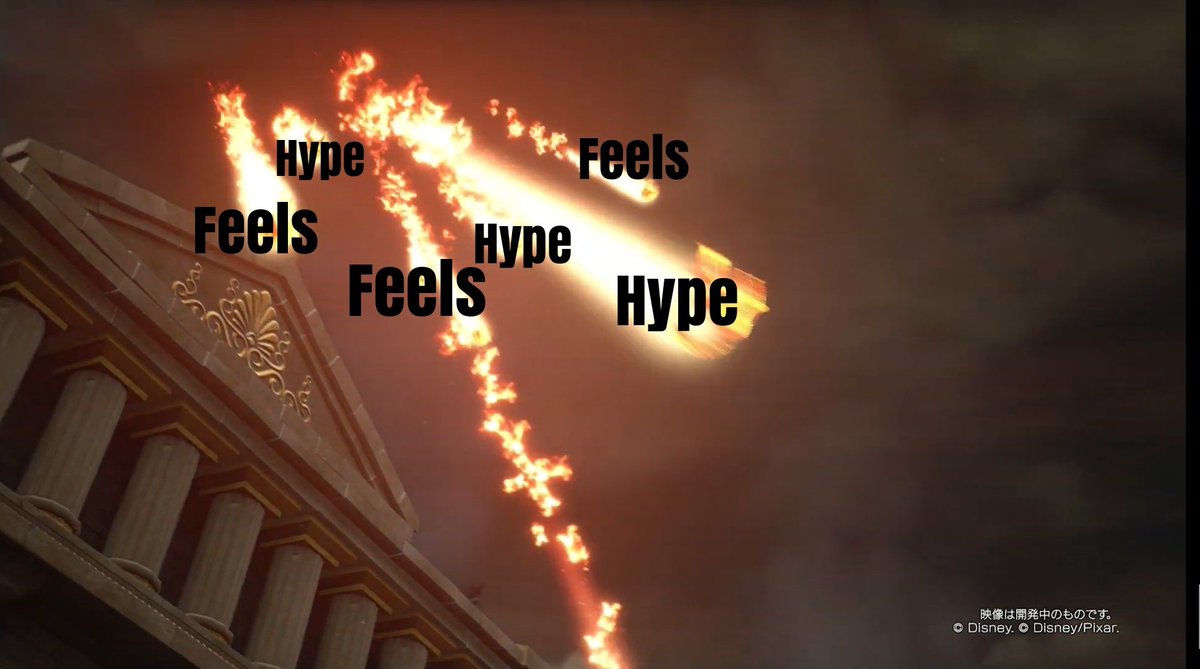 BSKtheKing's tweet image. Social Media everytime a new #KH3 trailer drops