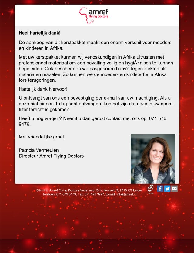 Wat een leuke keuze aan kerstpakketten, kon bijna niet kiezen! Gelukkig is hebzucht niet gênant op amref-geschenk.nl