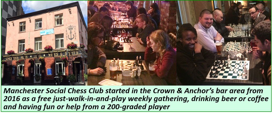 PaulBarasi's tweet photo. #PubChess 6 (& last)
New forms of social #chess meetups in pubs and elsewhere are emerging under the radar of @ecfchess. If chess clubs are to remain the infrastructure of English chess they need to network with each another and engage wherever chess can and is gathering locally https://t.co/vUCDO14QEE