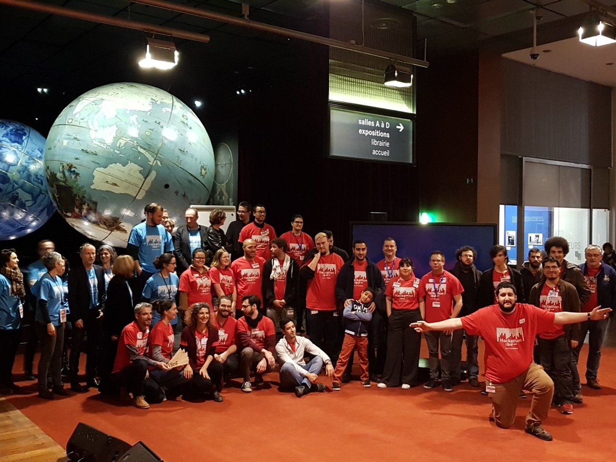 mattbeauv's tweet photo. C'est #MixTonRoman qui remporte le #HackathonBnF ! Merci d'avoir utilisé l'Open API @radiofrance Dans ce beau et généreux projet ! Bravo aussi aux équipes #frenchpop #SelfieBnF et @my_Mimir pour vos belles idées et @archives_masala @ClaireChickly pour l'organisation top niveau :) https://t.co/5h5ftnrD67