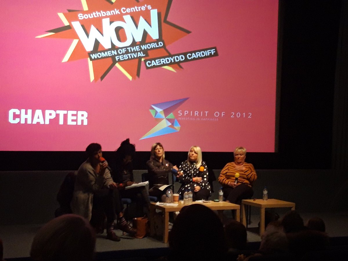 Inspiring and powerful session this afternoon bringing together amazing 'troublemakers' from #grenfelltower and #Aberfan <a href="/WOWCardiff2018/">WOW Cardiff</a>  - frighteningly similar stories! Still fighting for justice!