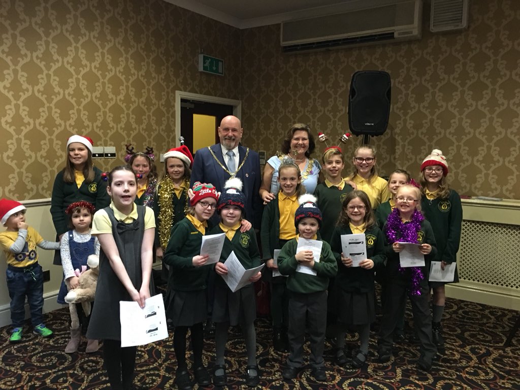 Thank you <a href="/Windmill_CE_Sch/">Windmill CE Primary</a> for your beautiful singing and for remembering from last year when we attended as Deputy Mayor, and singing again one of my favourite songs from my childhood “King Of All The World.” Hope to meet you all again soon!