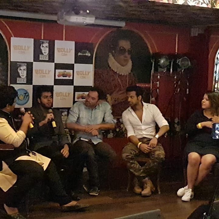 altbollywoodpg3's tweet photo. Ek rangeen shyam @iamsrk aka #bauuasingh ke naam!
What a wonderful evening thanks to @FilmyYash @SRKUniverse @SocialOffline @spicegames_in
@KaranVeerMehra @HOTTstudios @redchilliesvfx for participating &amp; to every #bollywoodculturalambassador who made this evening so special! https://t.co/fF01RayVVo