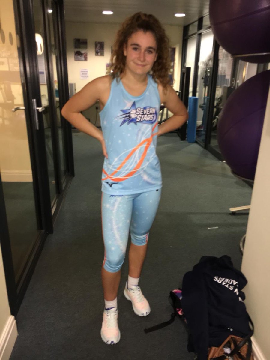 Our young gun Lillie C in action for Severn Stars academy a few weeks ago 💫 #TimeToShine