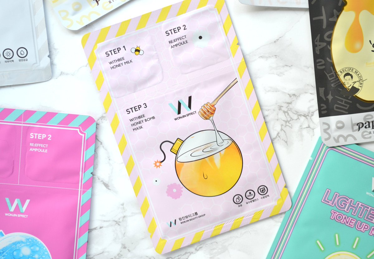 CosmeticProof's tweet photo. BLOGGED: If you like honey and having some awesome feeling skin, this #WonjinEffect Withbee Honey Mask is in my TOP 10 sheet masks of all time with its 3-step goodness and SUPER thin sheet mask! #100DaysofSheetMasks #bbloggersCA #kbeauty https://t.co/CwGpxREz50 https://t.co/djCfaOQAcA