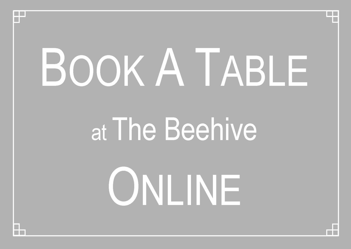 Book A Table Now! <a href="/TheBeehivechelt/">The Beehive Pub</a> ow.ly/nmny30mw7WS