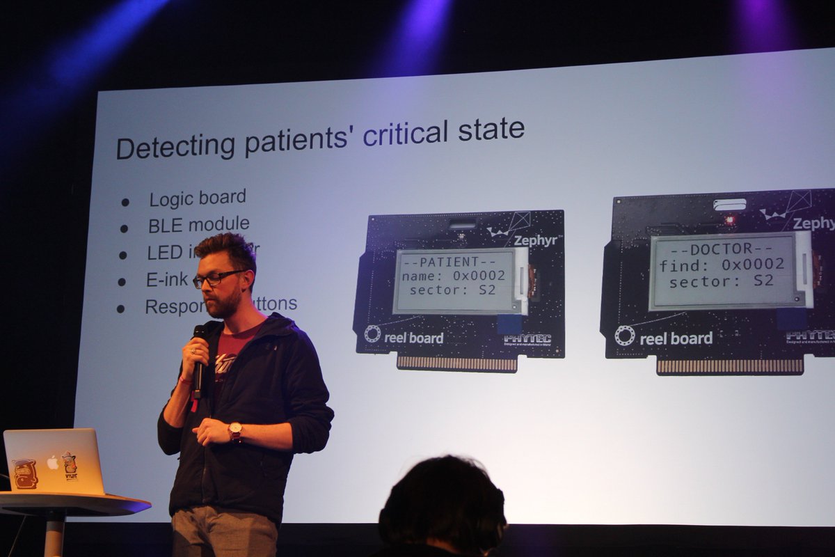 spoussa's tweet photo. Intel #Junction2018 challenge winners won also the IoT track and made it to the finals! Congratulations to the entire team. Great innovation to use Bluetooth Mesh to help doctors in disaster areas without any infrastructure. @IntelSoftware @ZephyrIoT https://t.co/7p5493Y1tl