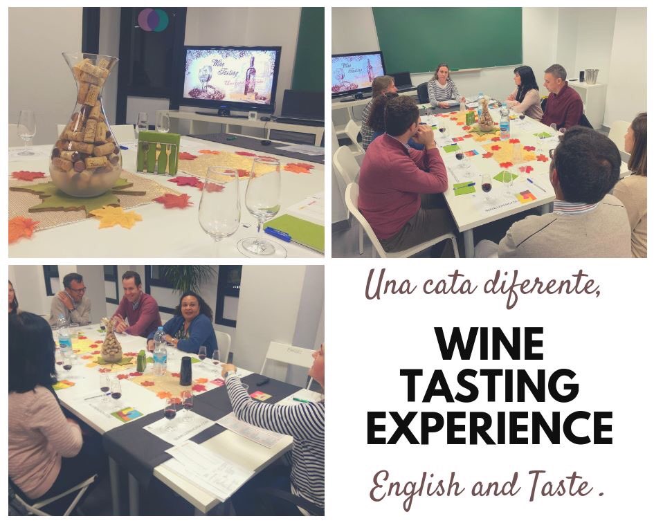 academiabi's tweet photo. El pasado día 8 de noviembre celebramos en #AcademiaBi un evento diferente #WinetastingExperience Combinamos aprender inglés con ocio. Contamos con la presencia y colaboración de Francisco José García Gómez, del restaurante Atempo weekend Bistrot. #academiabi #biwithyou https://t.co/WBB2a898PX