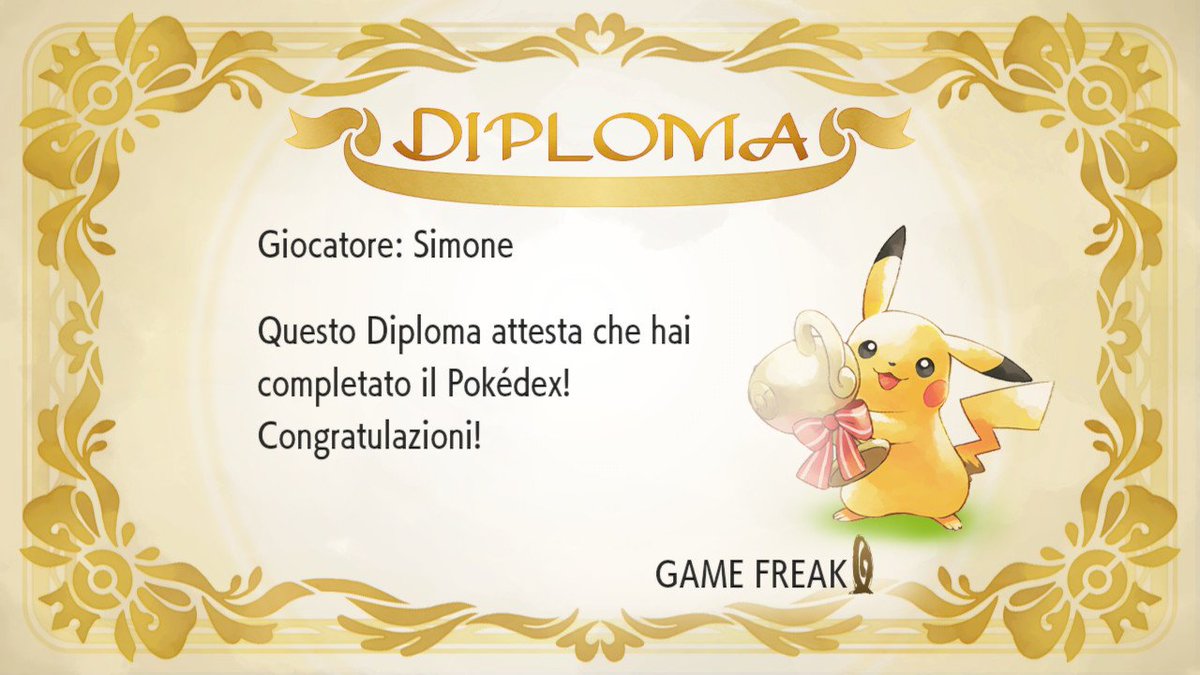 zonzy92's tweet photo. #pokemon #pokedex #pokemontrainer #PokemonLetsGo #NintendoSwitch #nintendo #nintendoitalia #lifegoals https://t.co/uaAPtDJBWG