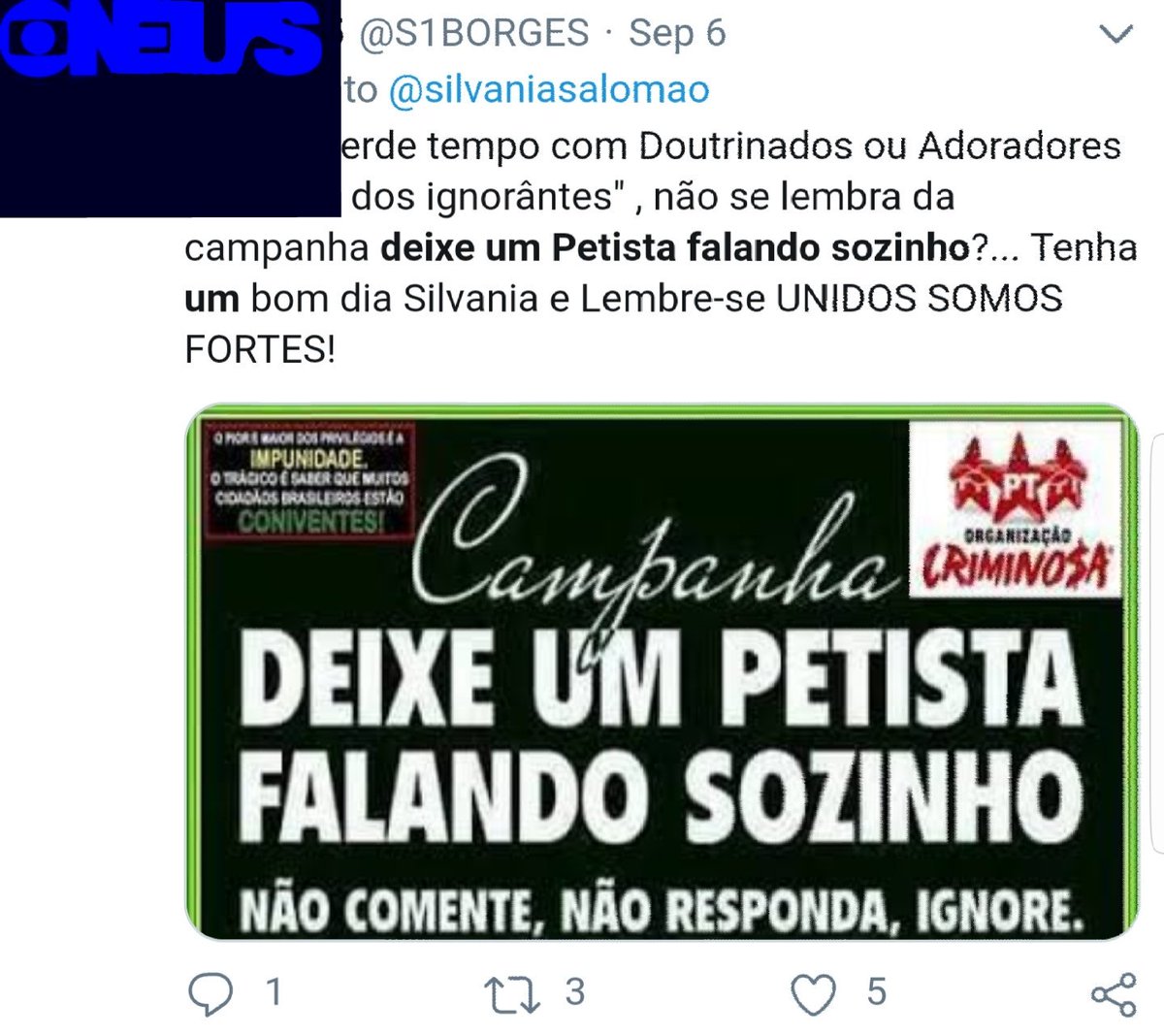 GloboNeus's tweet photo. Eleitores de Bolsonaro promovem campanha de cunho fascista que visa manipular nas redes, pessoas anti PT, ao evitar as críticas do presidente eleito. https://t.co/qfQnFEezlG