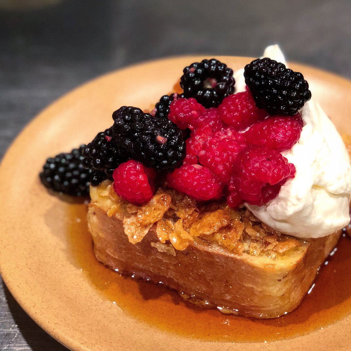 Frosted French Toast is on at Brunch. Because there’s no turning back this holiday weekend!!