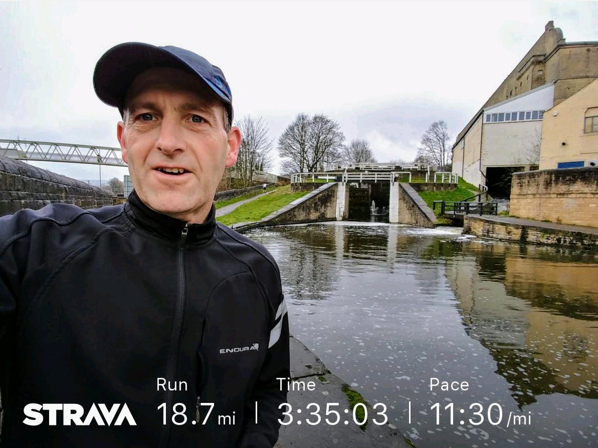 RideWozzy's tweet photo. #NovPlus1 Day 25 - 25 flat miles run along @CanalRiverTrust Leeds-Liverpool canal.

338 miles run for this challenge now...and it HURTS A LOT! - deffo need a bigger swear box 😅

Please help support Leeds Deaf Children's Society 🙏:
https://t.co/fZD5Y9nfPq

#Yorkshire #Deaf #Run https://t.co/d7AKvDXDjt