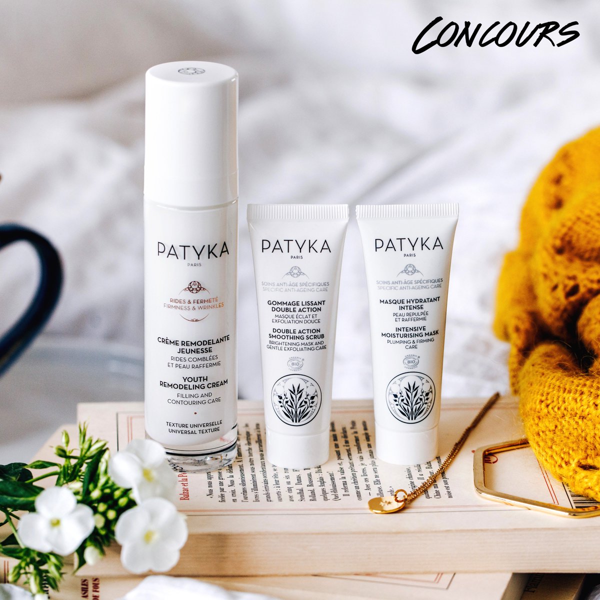 needsandmoods's tweet photo. #Concours ! 🎄✨

Noël approche, je vous propose de tenter votre chance pour remporter un coffret de soins Bio de la marque Patyka composé d'un gommage, d'un masque et d'une crème visage.

Follow+RT ! Concours également en cours sur mon compte Instagram : https://t.co/paSJiIiNEr https://t.co/QIJ1F0mqcB