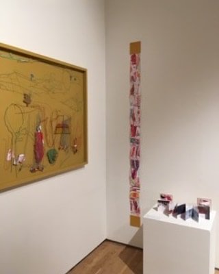 pureframing1's tweet photo. Very excited to see #juliagriffithsjones work at #ruthincraftcentre in the exhibition #indianthreads that opened yesterday and is running until 27 January 2019. The wirework picture was framed here at #pureframing. An intricate job that required absolute accuracy. https://t.co/jcErtpbBse