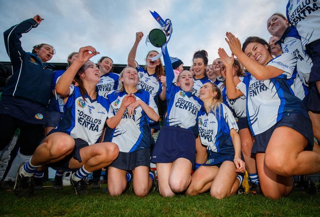 OfficialCamogie's tweet photo. 🗒️🏆 REPORT: Megan strikes just on Thynne for Kilmessan to win @AIB_GAA All-Ireland Junior Club Championship title! ➡️➡️ https://t.co/q6qId6QRVc #TheToughest https://t.co/RGZhEXymI0